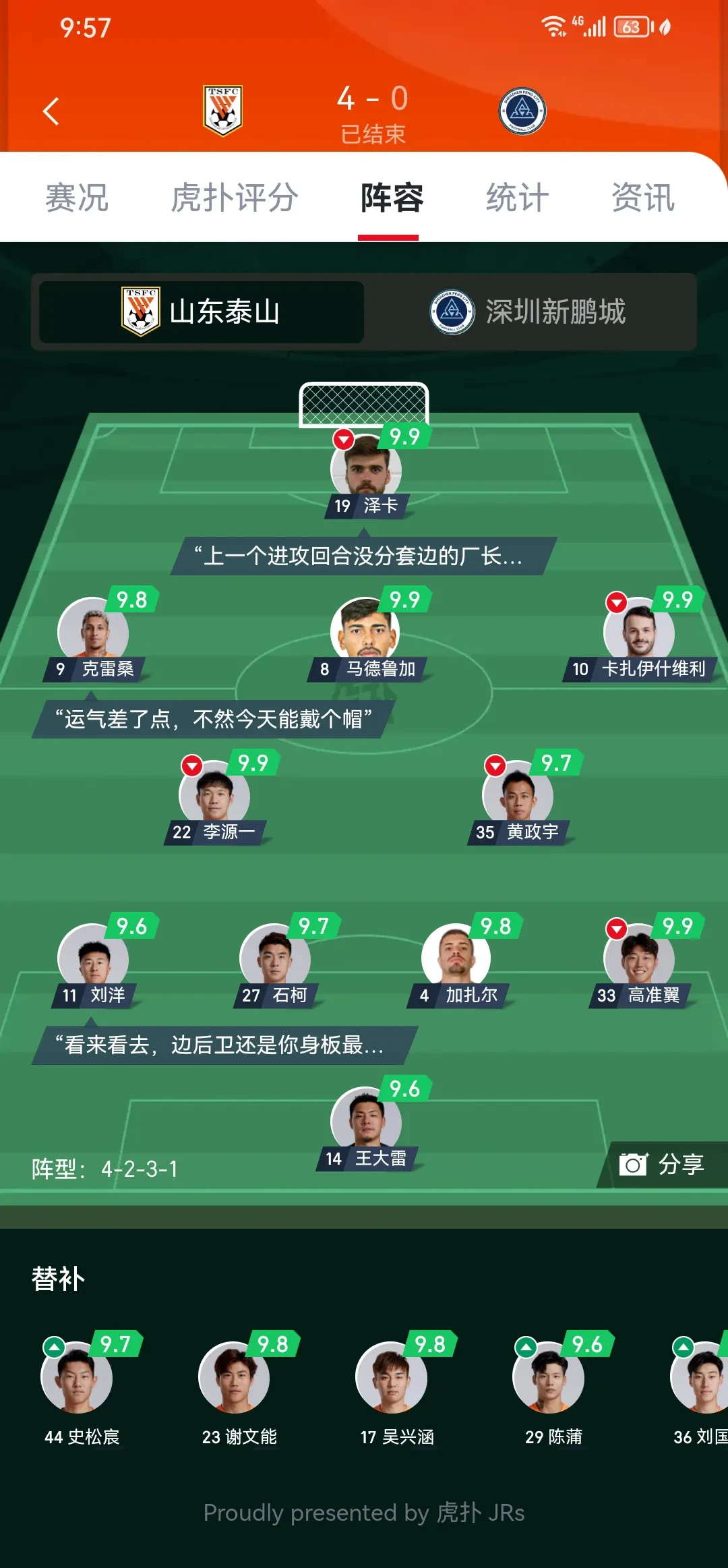 爱游戏官网-关于武汉卓尔客场战平山东泰山，互不相让的信息